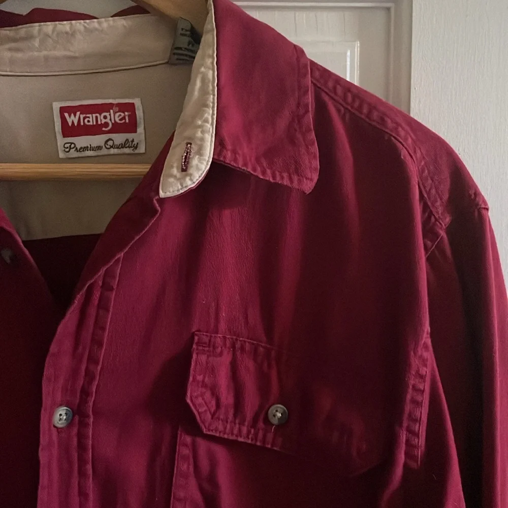 WRANGLER Vintage Shirt Button Down - Picture 2 of 4